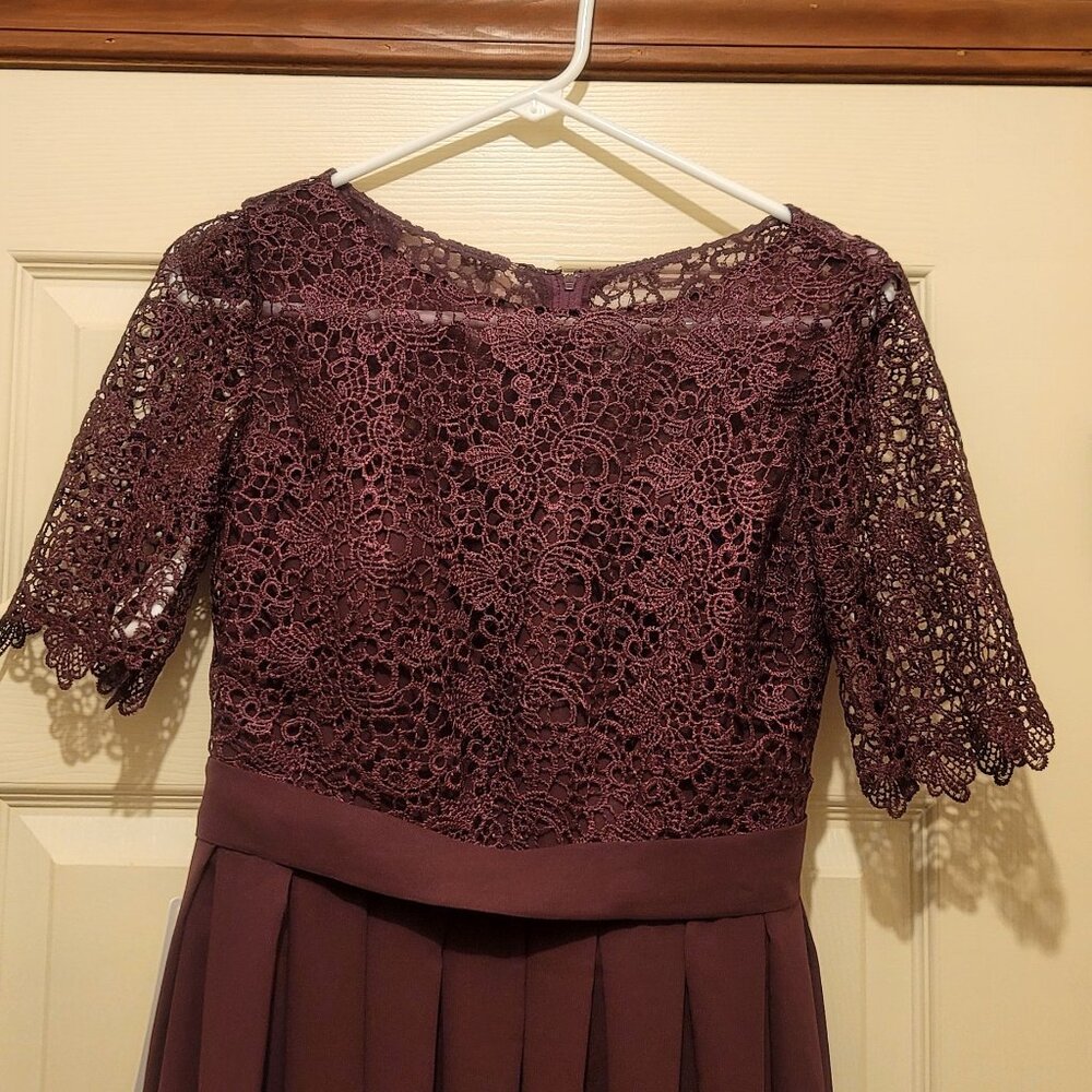 Long Formal with Lace Overlay - Cicinia